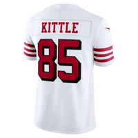 San Francisco 49ers George Kittle White Alternate Vapor F.U.S.E. Stitched Limited Jersey