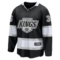 Los Angeles Kings Mats Zuccarello Black Home Breakaway Jersey