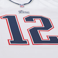 New England Patriots Tom Brady White 2000 Big & Tall Legacy Replica Jersey