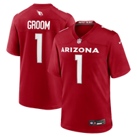 Arizona Cardinals Number 1 Groom Cardinal Game Jersey
