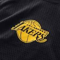 Los Angeles Lakers Courtside Football Jersey - Black