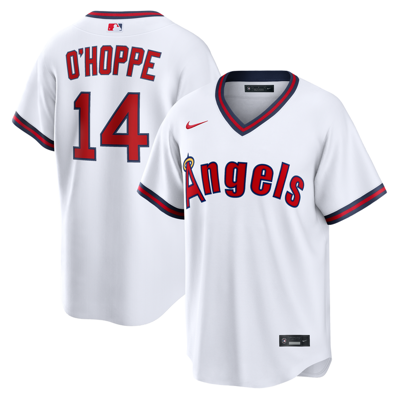 Los Angeles Angels Logan O'Hoppe White Alternate Replica Jersey