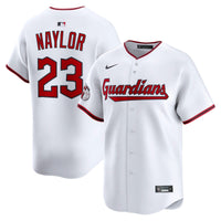 Cleveland Guardians Bo Naylor White Home Limited Player Jersey