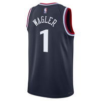 LA Clippers Replica Icon Swingman Jersey - Navy - Keaton Wagler