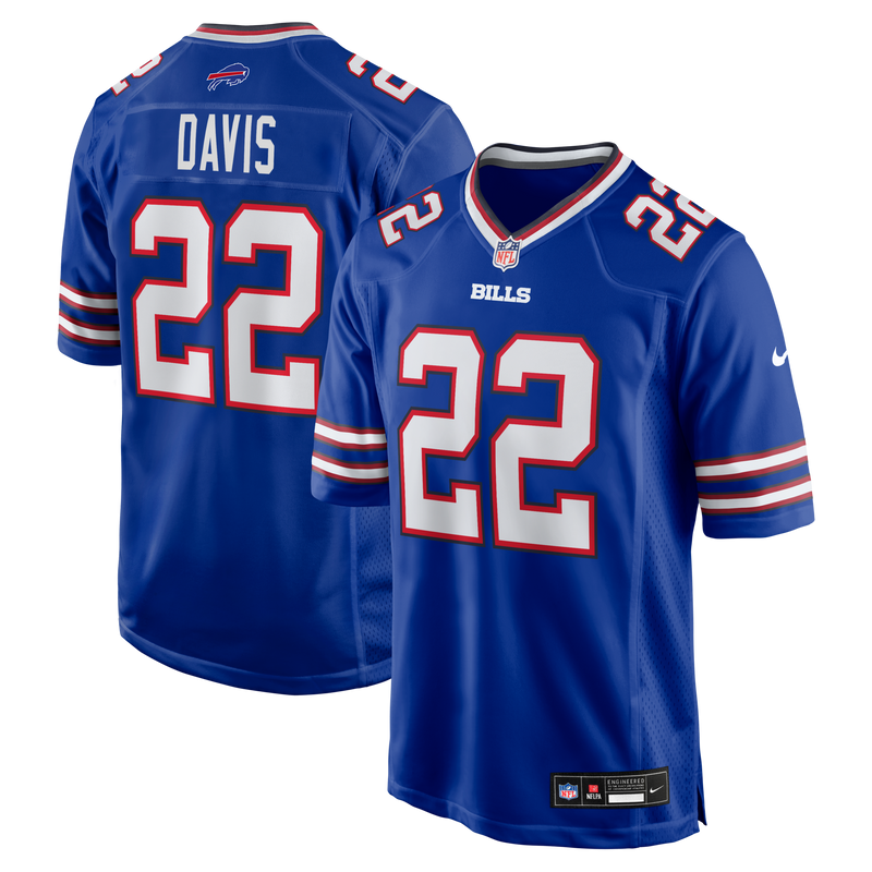 Buffalo Bills Ray Davis Royal Game Jersey