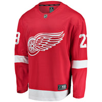 Detroit Red Wings Lucas Raymond Red Home Breakaway Player Jersey