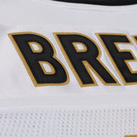 New Orleans Saints Drew Brees White Super Bowl XLIV Authentic Jersey