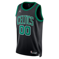 Boston Celtics Statement Edition Swingman Jersey - Black - Custom
