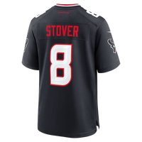 Houston Texans Cade Stover Navy Team Game Jersey