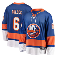 New York Islanders Ryan Pulock Royal Breakaway Player Jersey