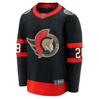 Ottawa Senators Claude Giroux Black Home Breakaway Player Jersey