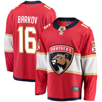 Florida Panthers Aleksander Barkov Red Breakaway Jersey