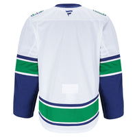 Vancouver Canucks White Away Authentic Pro Jersey