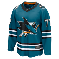 San Jose Sharks Michael Misa Teal Breakaway Jersey