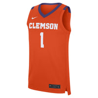 #1 Clemson Tigers Road Replica Jersey - Orange