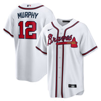 Atlanta Braves Sean Murphy White Replica Player Jersey