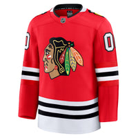 Chicago Blackhawks Red Home Premium Custom Jersey