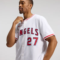 Los Angeles Angels Mike Trout White Home Limited Player Jersey