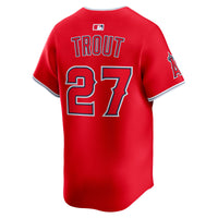Los Angeles Angels Mike Trout Red Alternate Limited Player Jersey
