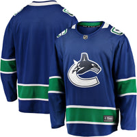 Vancouver Canucks Blue Home Team Breakaway Jersey