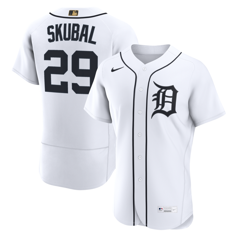 Detroit Tigers Tarik Skubal White MLB Awards Authentic Jersey