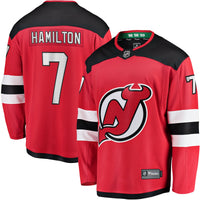 New Jersey Devils Dougie Hamilton Red Breakaway Player Jersey