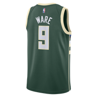 Milwaukee Bucks Icon Edition Swingman Jersey - White - Kel'el Ware