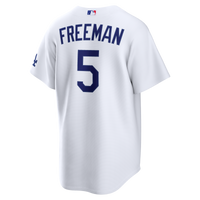 Los Angeles Dodgers Freddie Freeman White Home Stadium Jersey
