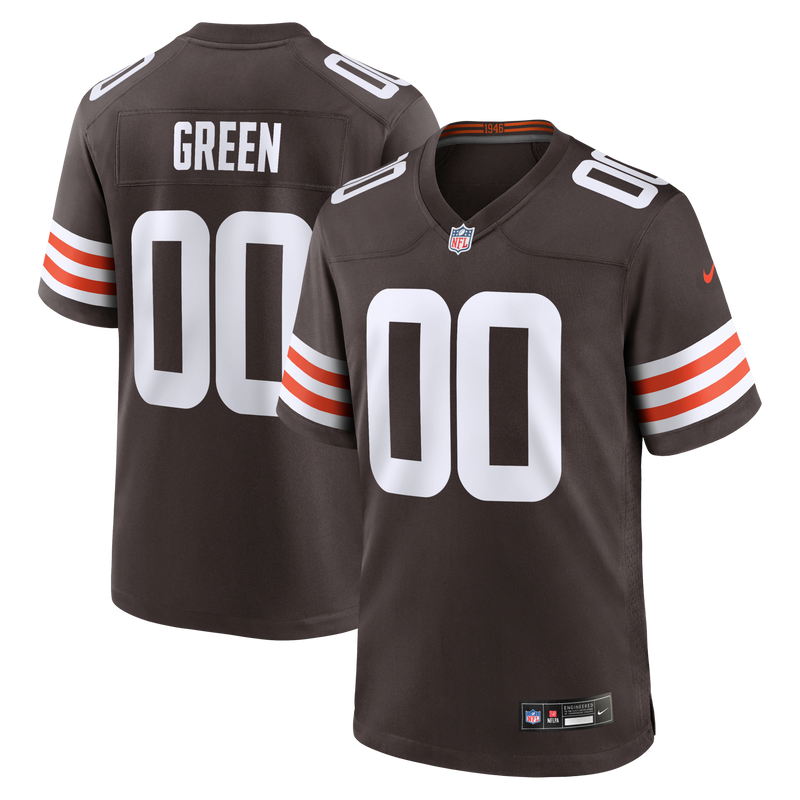 Cleveland Browns Taylen Green Brown Game Jersey