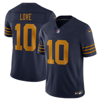 Green Bay Packers Jordan Love Navy Alternate Vapor F.U.S.E. Stitched Limited Jersey