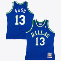 Dallas Mavericks Steve Nash 1998 Swingman Authentic Jersey - Royal Blue