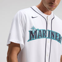 Seattle Mariners Luis Castillo White Home Replica Jersey