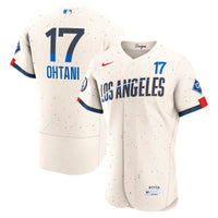 Los Angeles Dodgers Shohei Ohtani Cream City Connect Authentic Sponsor Patch Jersey