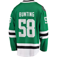 Dallas Stars Michael Bunting Kelly Green Home Breakaway Jersey