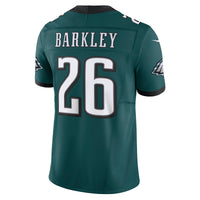 Philadelphia Eagles Saquon Barkley Midnight Green Vapor F.U.S.E. Limited Jersey