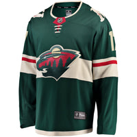 Minnesota Wild Marcus Foligno Green Breakaway Jersey