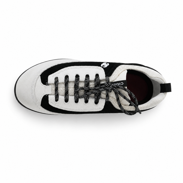 Chanel Sneakers Velvet Calfskin & Mixed Fibers sneaker, side profile view