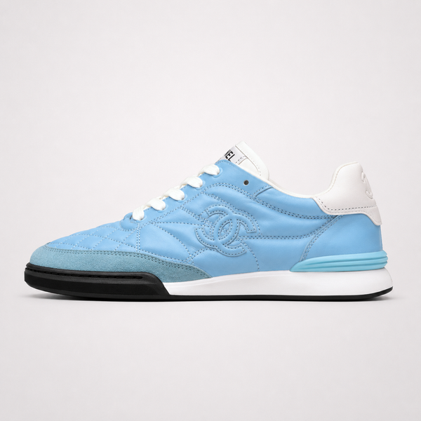 Chanel Trainers Calfskin & Suede sneaker, side profile view