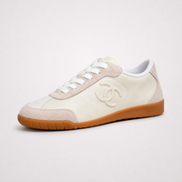 Chanel Turnlock Sneakers Ivory - Women's