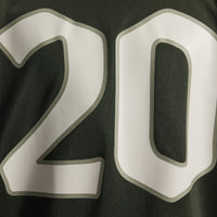 New York Jets Breece Hall Gotham Green 2025 Rivalries Collection Game Jersey