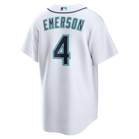 Seattle Mariners Colt Emerson White Home Replica Jersey