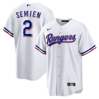 Texas Rangers Marcus Semien White Home Replica Player Jersey