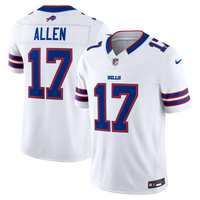 Buffalo Bills Josh Allen White Vapor F.U.S.E. Stitched Limited Jersey