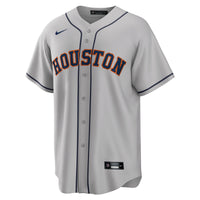 Houston Astros Yordan Álvarez Gray Road Replica Player Jersey