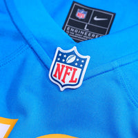Los Angeles Chargers Number 1 Groom Powder Blue Game Jersey