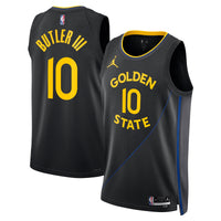 Golden State Warriors 2024/25 Statement Edition Swingman Jersey - Black - Jimmy Butler III