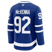 Toronto Maple Leafs Gavin McKenna Blue Home Premium Jersey