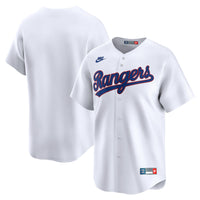 Texas Rangers White Cooperstown Collection Limited Jersey