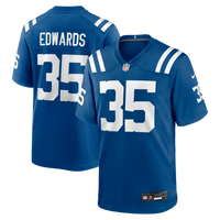 Indianapolis Colts Johnathan Edwards Royal Team Game Jersey