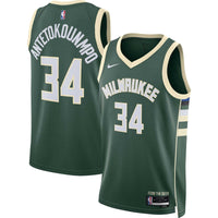 Milwaukee Bucks Giannis Antetokounmpo Dri-Fit Swingman Jersey